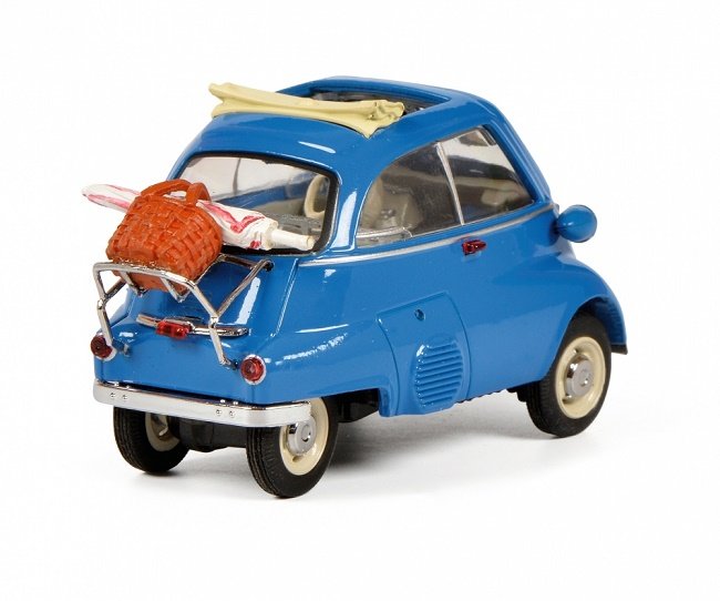 Schuco Bmw Isetta Picnic Blue  1:43 450270000