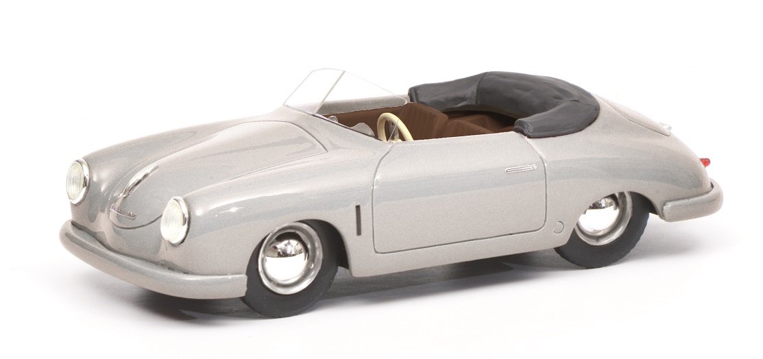 Schuco Porsche 356 Gmund Convertible Silve 1:43 450913100