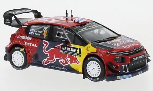 Ixo Models Citroen C3 Wrc #4 2Nd Rallye Finland 2 1:43 Ram725