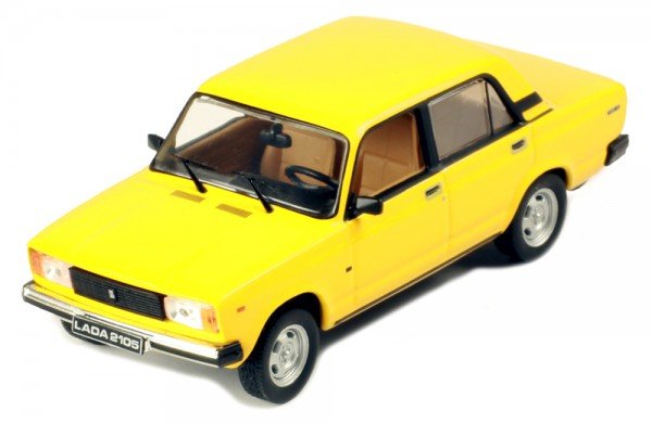 Ixo Models Lada 2105 1981 Yellow  1:43 Clc341N