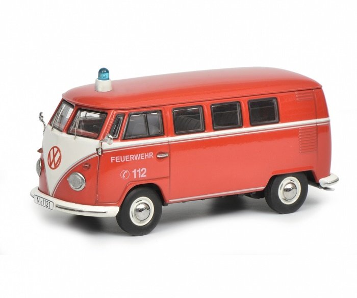 Schuco Vw T1B Bus Feuerwehr 1:43 450368800