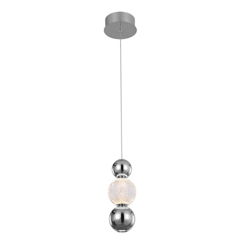 Oter lampa wisząca 1xLED/7W chrom PND-83728-7W-3K-CH