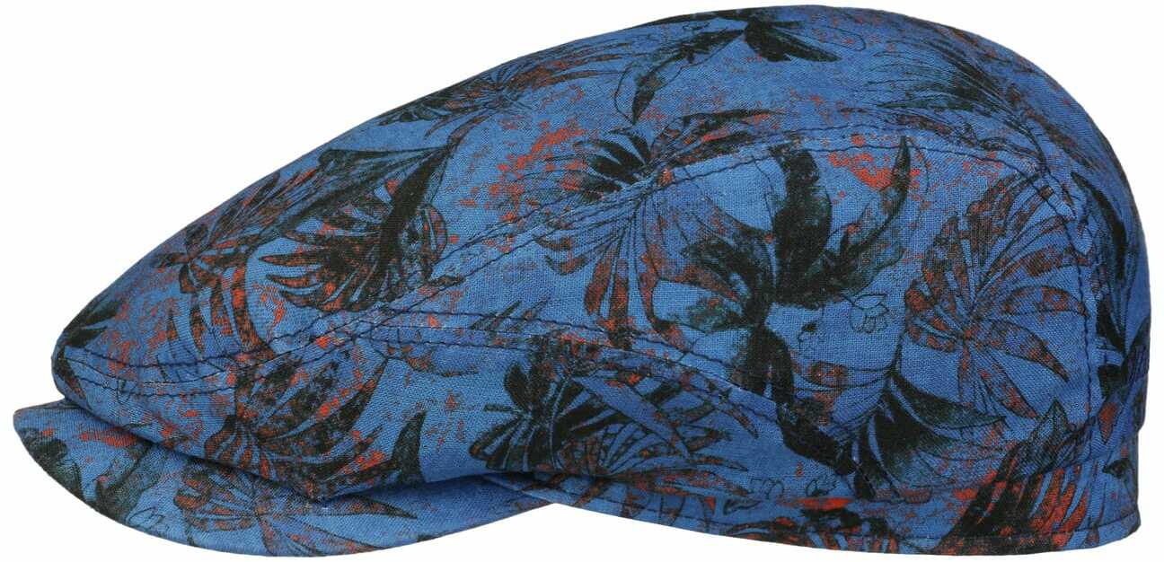 Kaszkiet Conteo Sustainable Linen by Stetson, niebieski, M (56-57 cm)