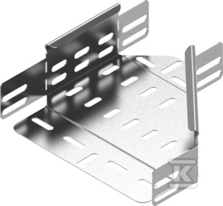 Redukcja lewa RKLJ300/200H60, grubość blachy 1,0mm