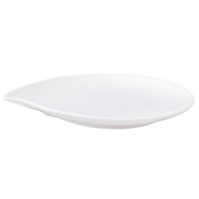 Talerz AMBITION Fala 19.5 x 17.5 cm Biały