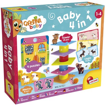 Lisciani GIOCHI Carotina Baby 4w1 79872 8008324079872