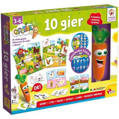 Carotina - 10 gier - Lisciani