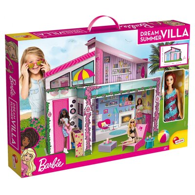 Lisciani Barbie Summer Villa With Doll