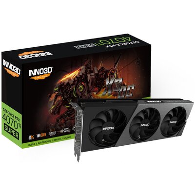 Inno3D GeForce RTX 4070 Ti Super X3 OC 16GB GDDR6X 256bit DLSS