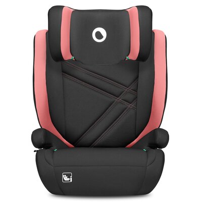 Lionelo, fotelik samochodowy LO-HUGO I-SIZE (100-150 cm), Pink Baby, Rózowy