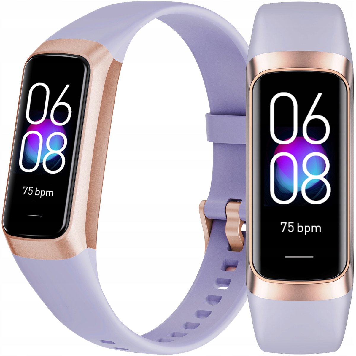 SMARTWATCH AMOLED SMARTBAND PULS SPORT DAMSKI FIT