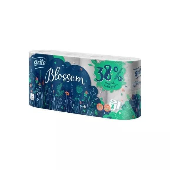 Grite 8Szt Blossom 38% Recyk. Papier Toal./749