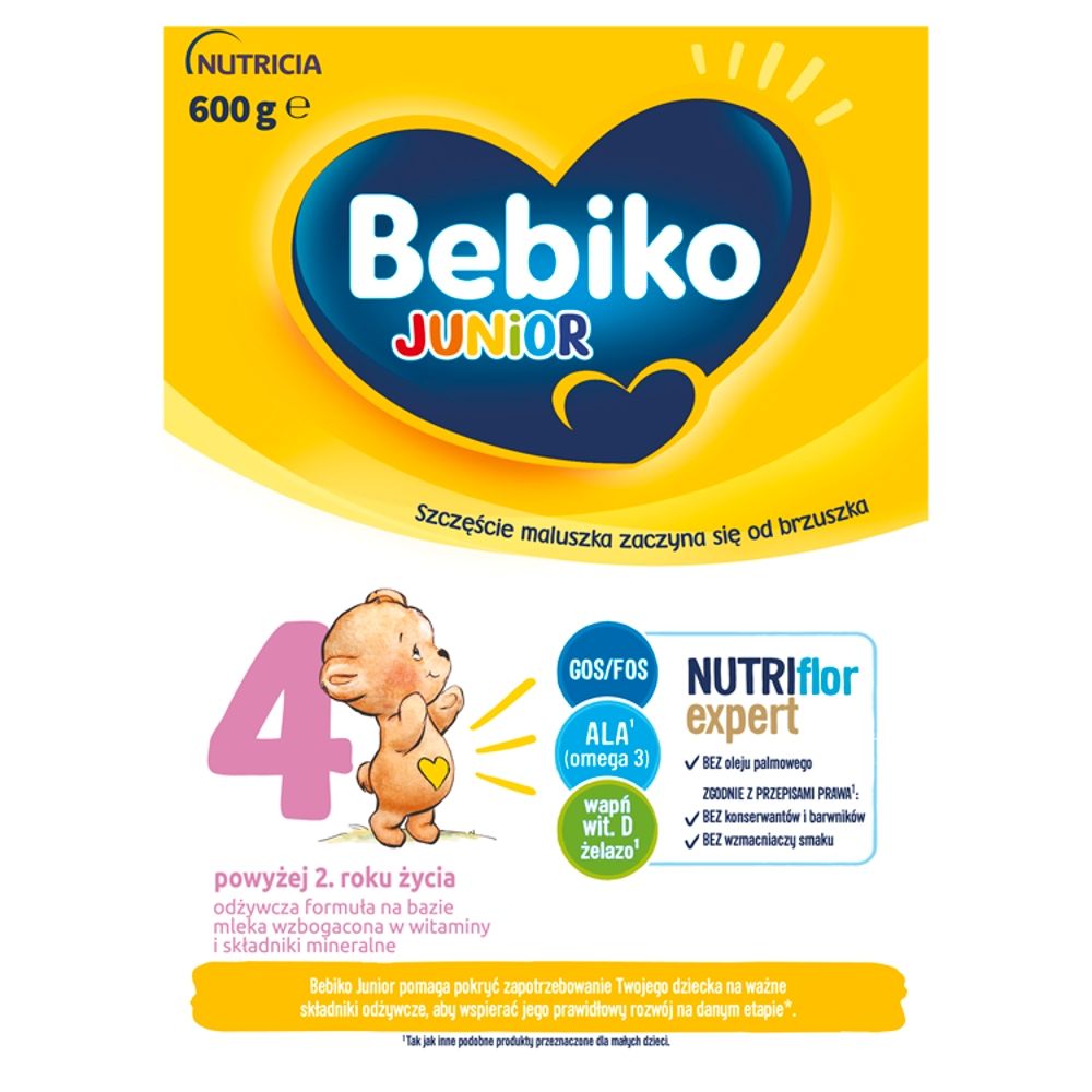 Bebiko Junior 4 - mleko modyfikowane 600 g