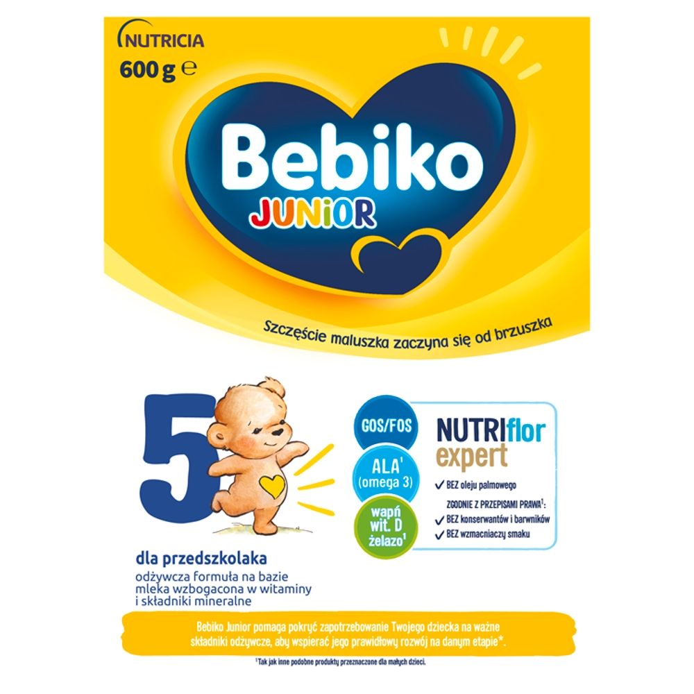 Bebiko Junior 5 - mleko modyfikowane 600 g
