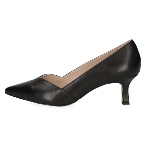 CAPRICE Damskie czółenka 9-22403-42, Czarna papka, 37 eu