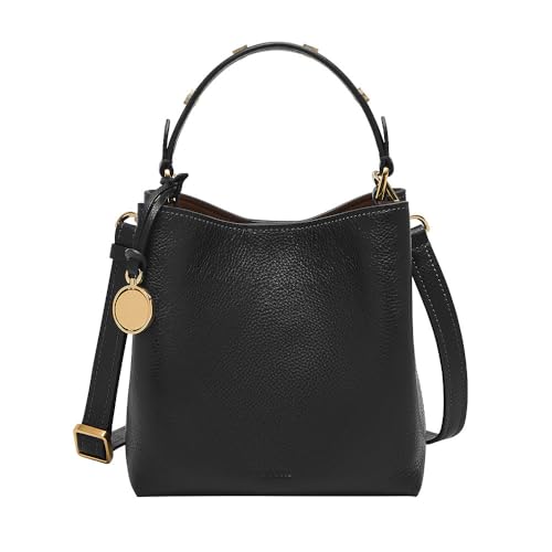 Fossil Women's Jessie Crossover Body Bag, czarna, czarny