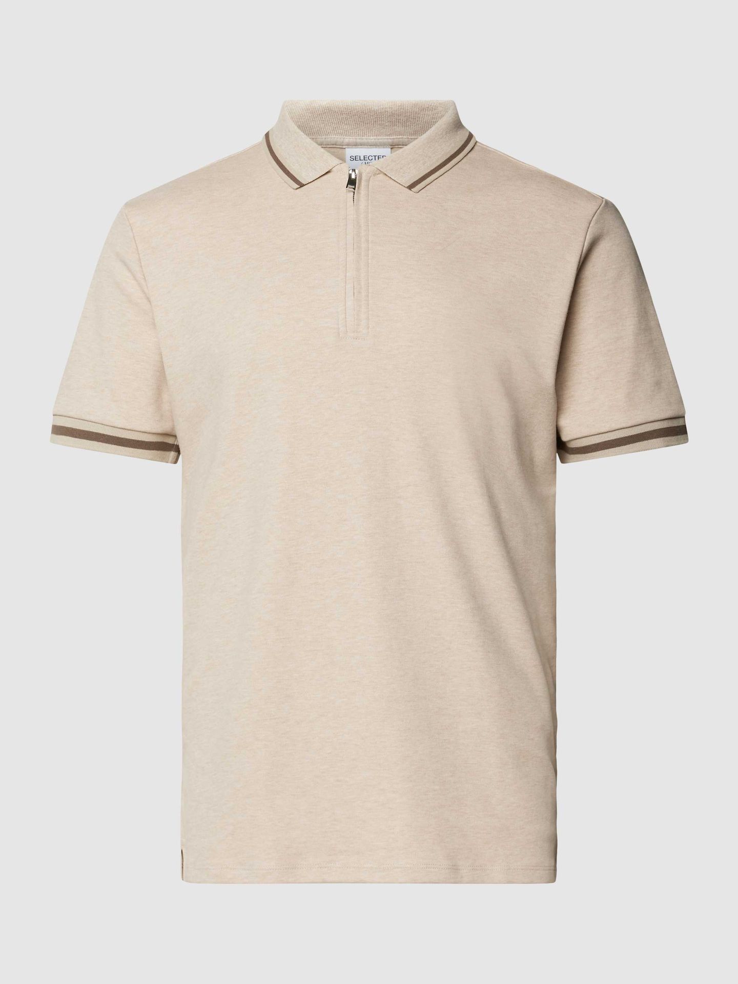 Koszulka polo o kroju slim fit z detalem z logo model ‘TOULOUSE’