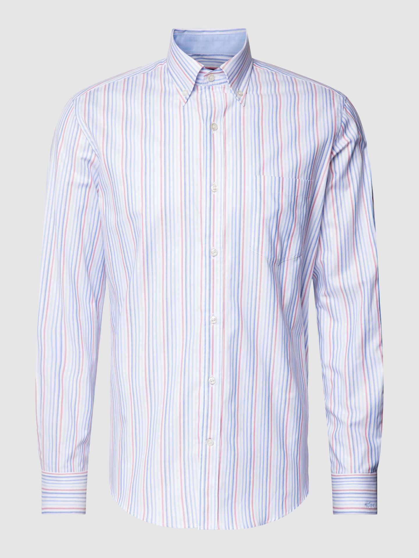 Koszula casualowa o kroju slim fit z wzorem w paski