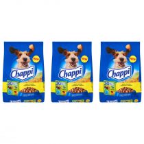 Chappi Karma pełnoporcjowa dla psów z drobiem Zgrzewka 3 x 2,7 kg