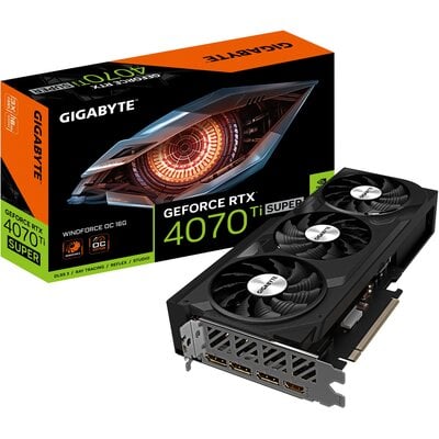 Karta graficzna GIGABYTE GeForce RTX 4070 Ti Super Windforce OC 16G DLSS 3