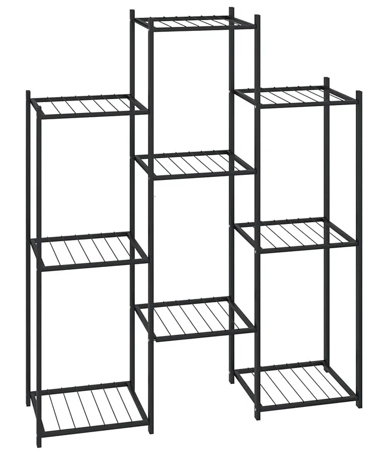 Kwietnik W Czarny Metalowy Stylu Loft H8-L14