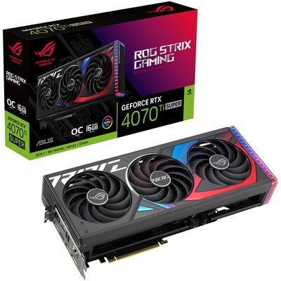 ASUS GeForce RTX 4070 Ti SUPER ROG STRIX GAMING OC 16GB GDDR6X