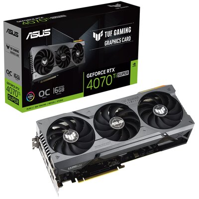 Karta graficzna ASUS Tuf Gaming GeForce RTX 4070 Ti Super OC 16GB DLSS 3