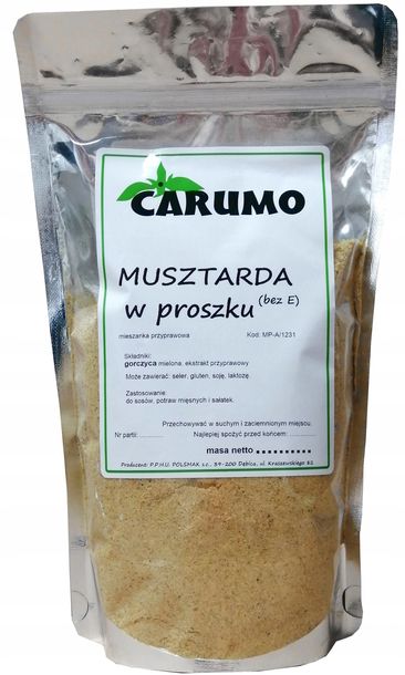 Musztarda w proszku Przyprawa Mieszanka 100g