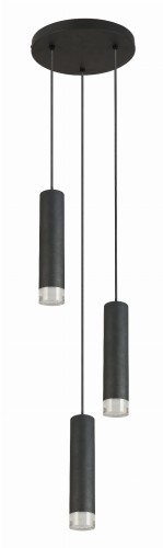 Ina - lampa wisząca czarny mat 340833-30