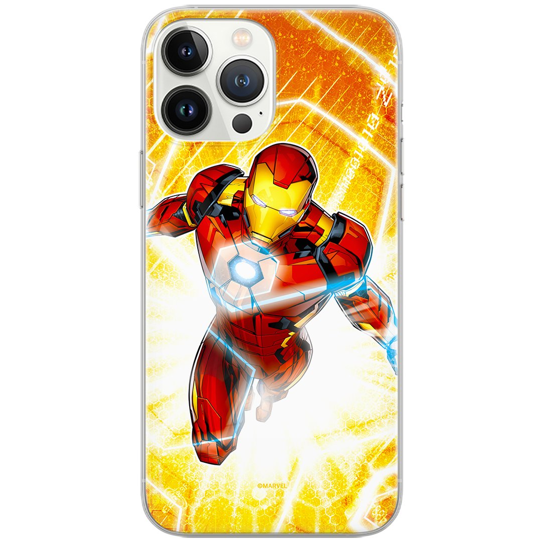 Etui dedykowane do SAMSUNG A73 5G wzór:  Iron Man 007 oryginalne i oficjalnie licencjonowane