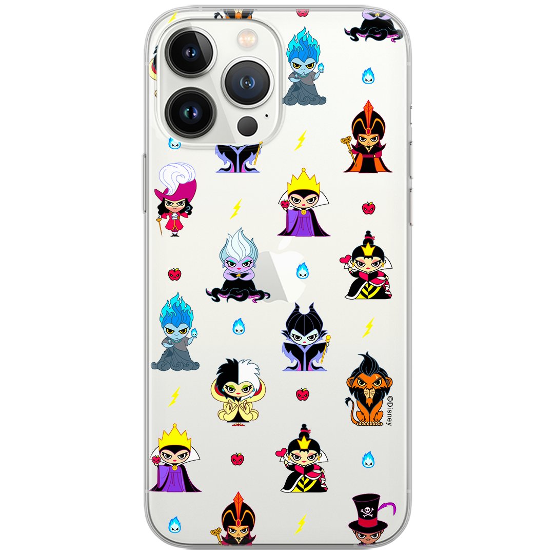 Etui dedykowane do IPHONE 12 / 12 PRO wzór:  Złoczyńcy Disney'a 007 oryginalne i oficjalnie licencjonowane