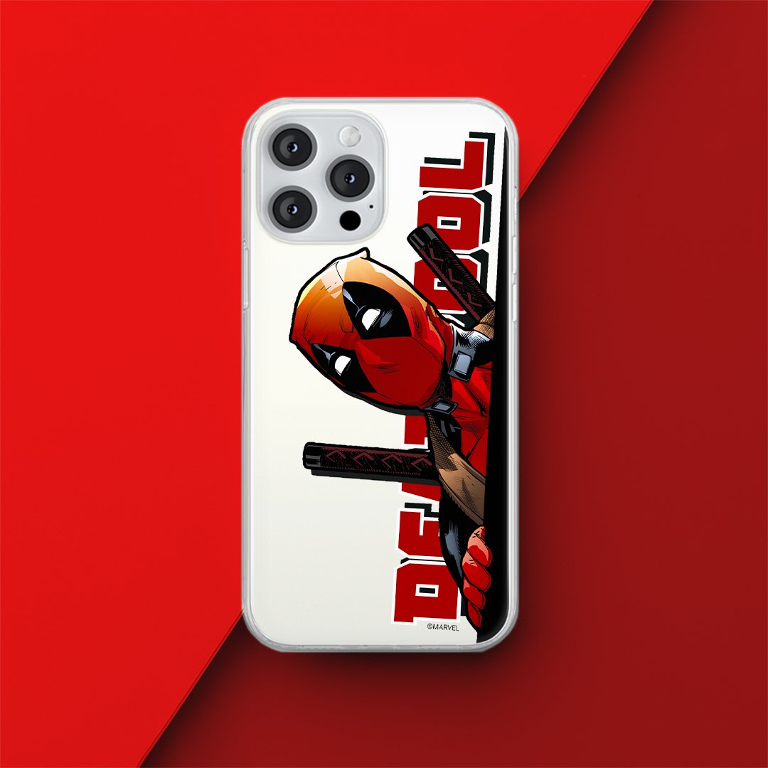 Etui Deadpool 002 Marvel Nadruk częściowy Przeźroczysty Producent: Xiaomi, Model: REDMI 12C/ REDMI 11A