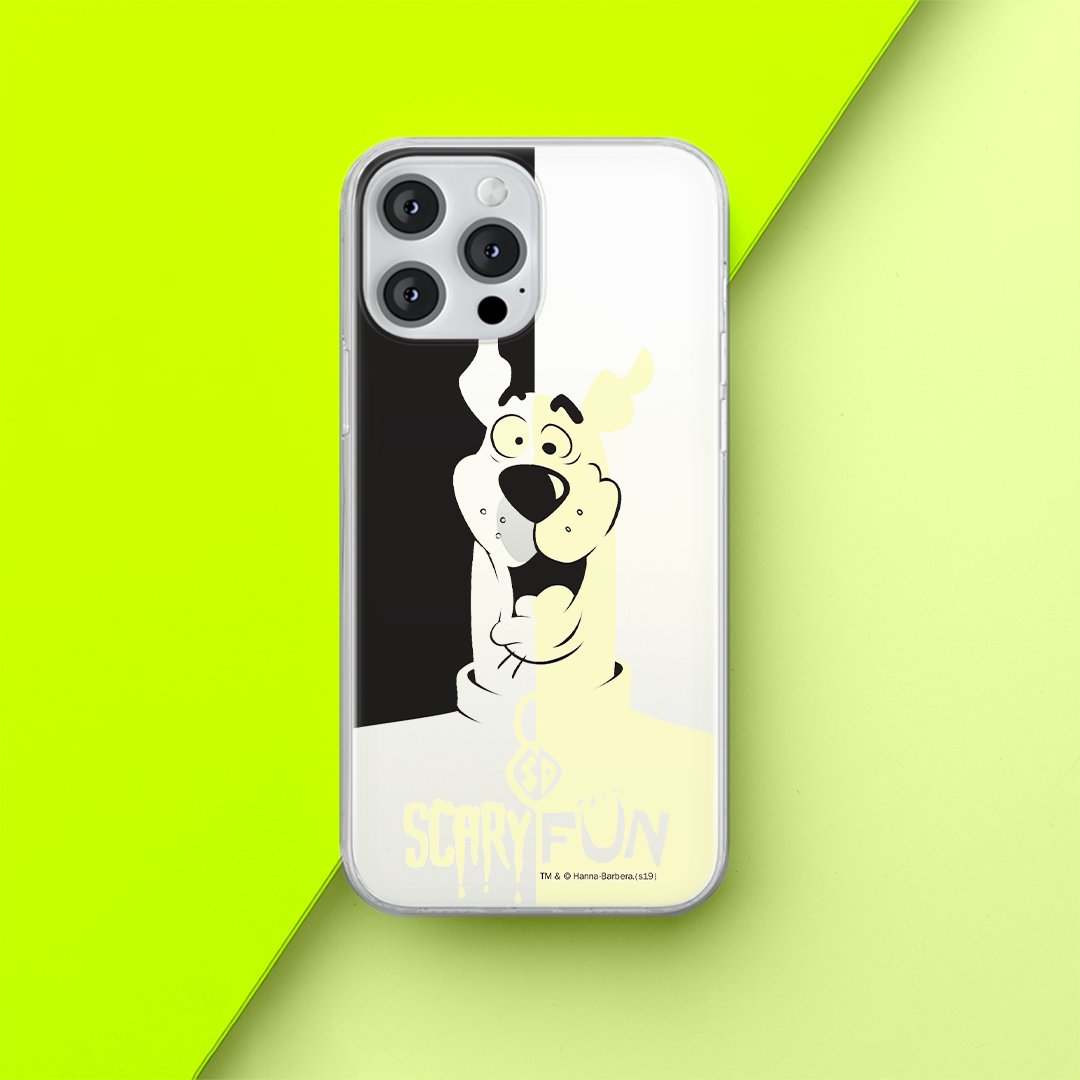 Etui Scooby Doo 008 Scooby Doo Nadruk częściowy Przeźroczysty Producent: Samsung, Model: S23 ULTRA
