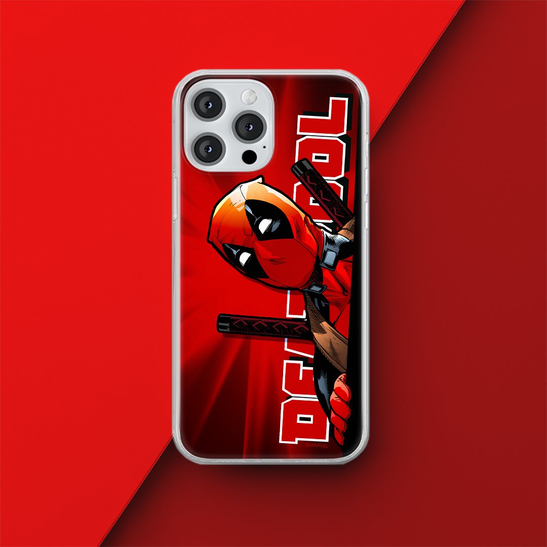Etui Deadpool 002 Marvel Nadruk pełny Czerwony Producent: OPPO, Model: RENO 7 5G