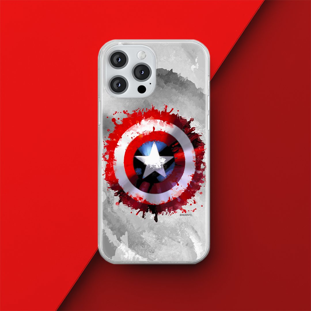Etui Kapitan Ameryka 019 Marvel Nadruk pełny Szary Producent: Xiaomi, Model: MI 11i/ REDMI K40/K40 PRO/POCO F3/ F3 PRO