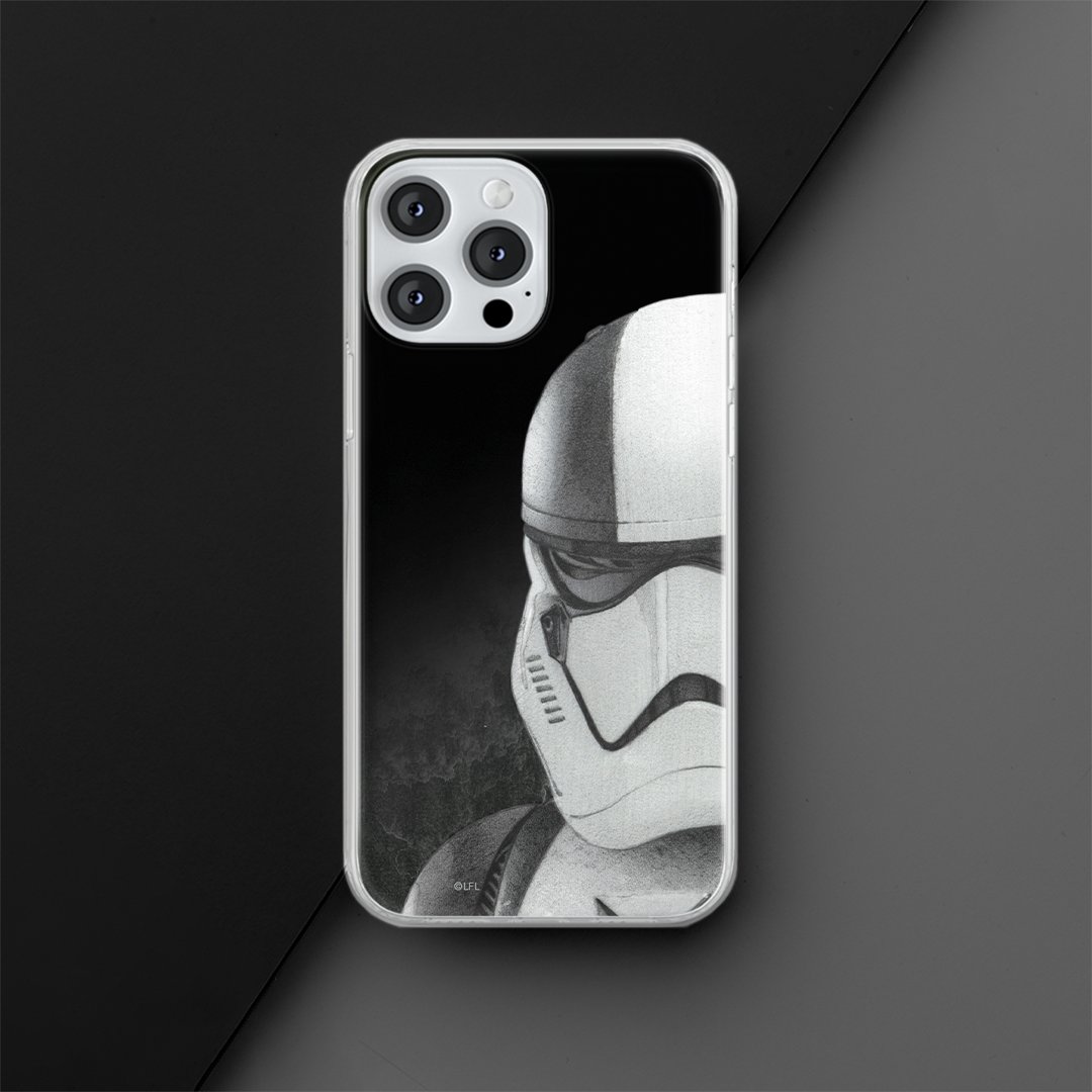 Etui Szturmowiec 001 Star Wars Nadruk pełny Szary Producent: Samsung, Model: M33 5G