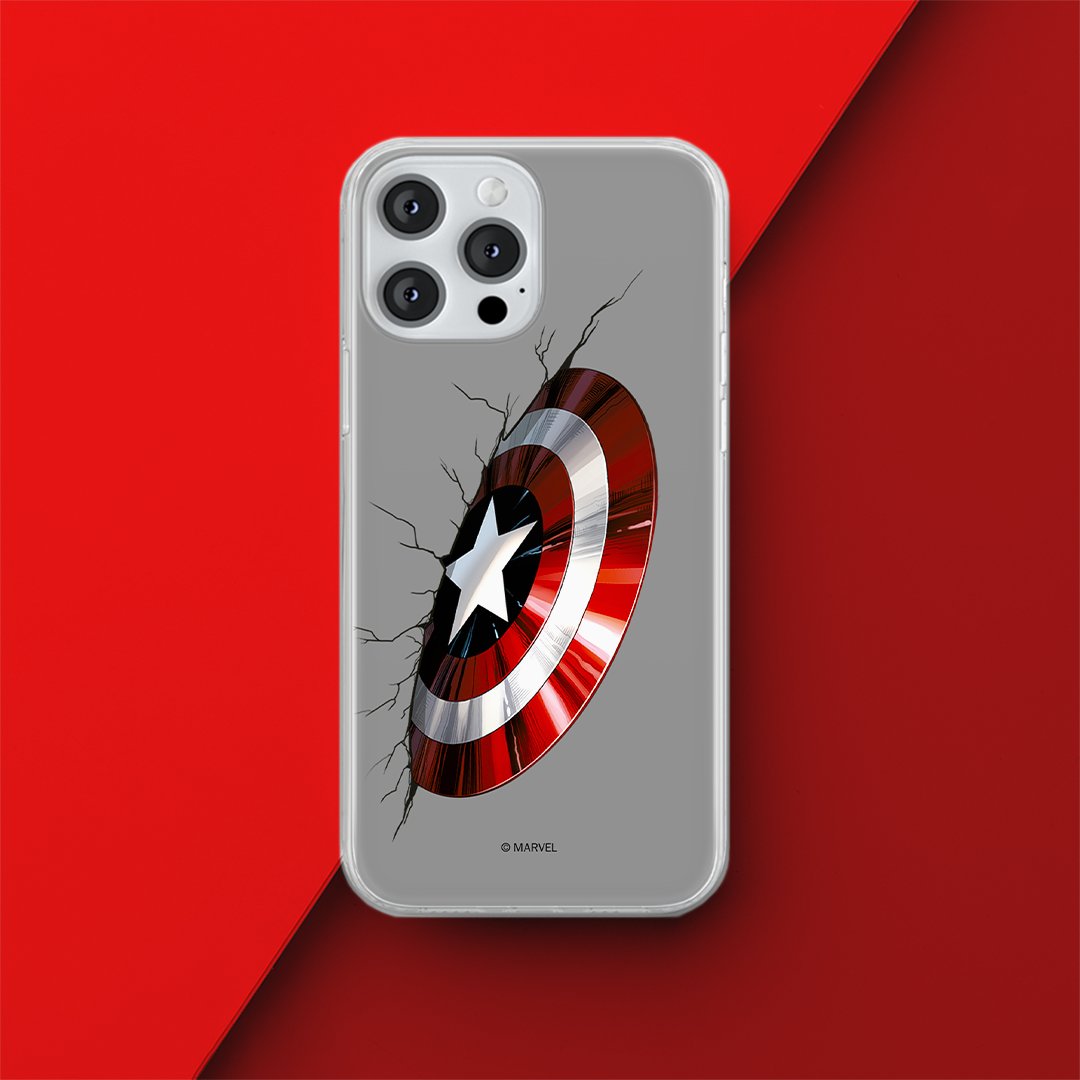 Etui Kapitan Ameryka 023 Marvel Nadruk pełny Szary Producent: Xiaomi, Model: MI 11i/ REDMI K40/K40 PRO/POCO F3/ F3 PRO