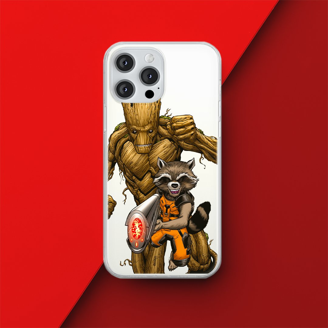 Etui Strażnicy Galaktyki 002 Marvel Nadruk częściowy Przeźroczysty Producent: OnePlus, Model: NORD CE 2