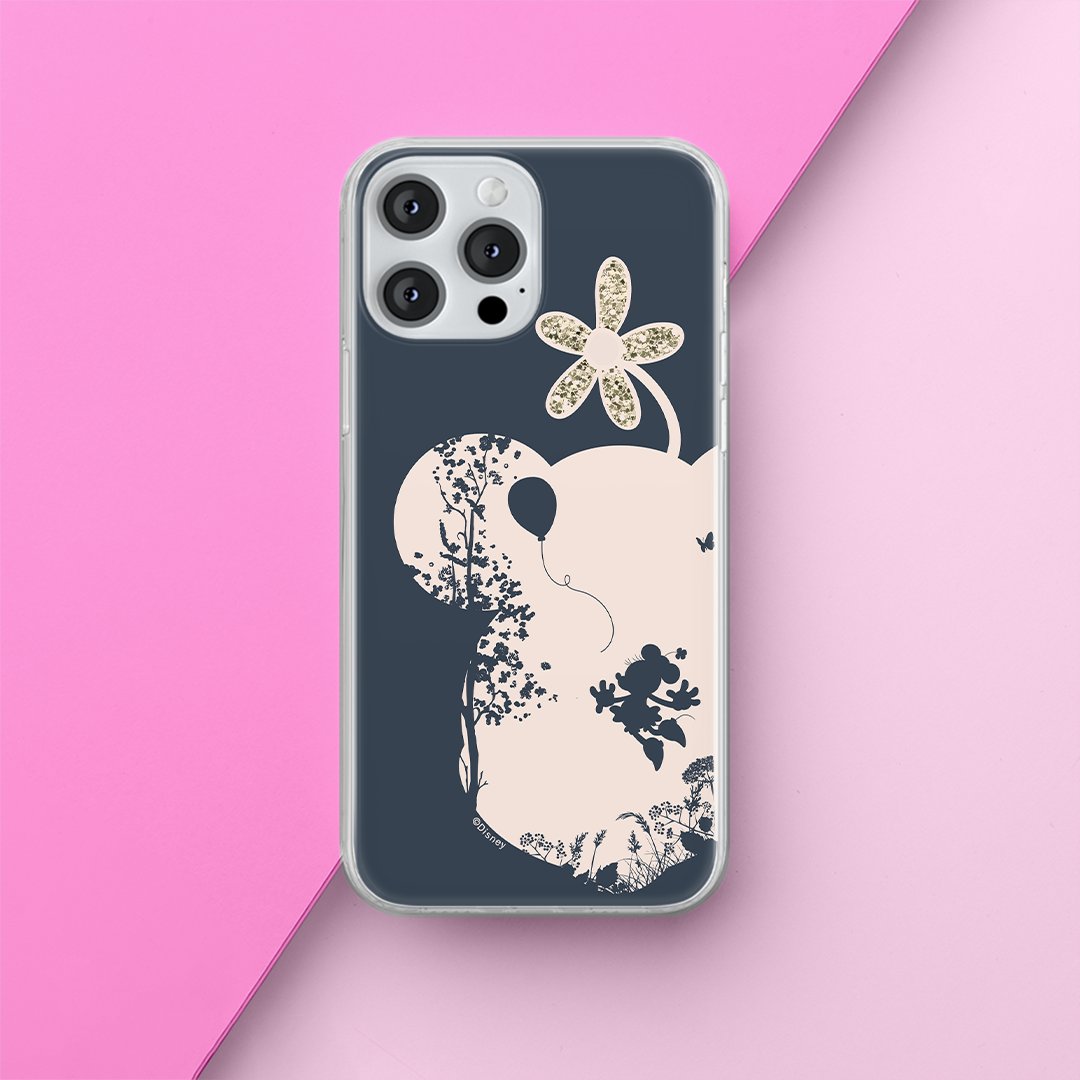 Etui Minnie 013 Disney Nadruk pełny Grafitowy Producent: Samsung, Model: S23 ULTRA
