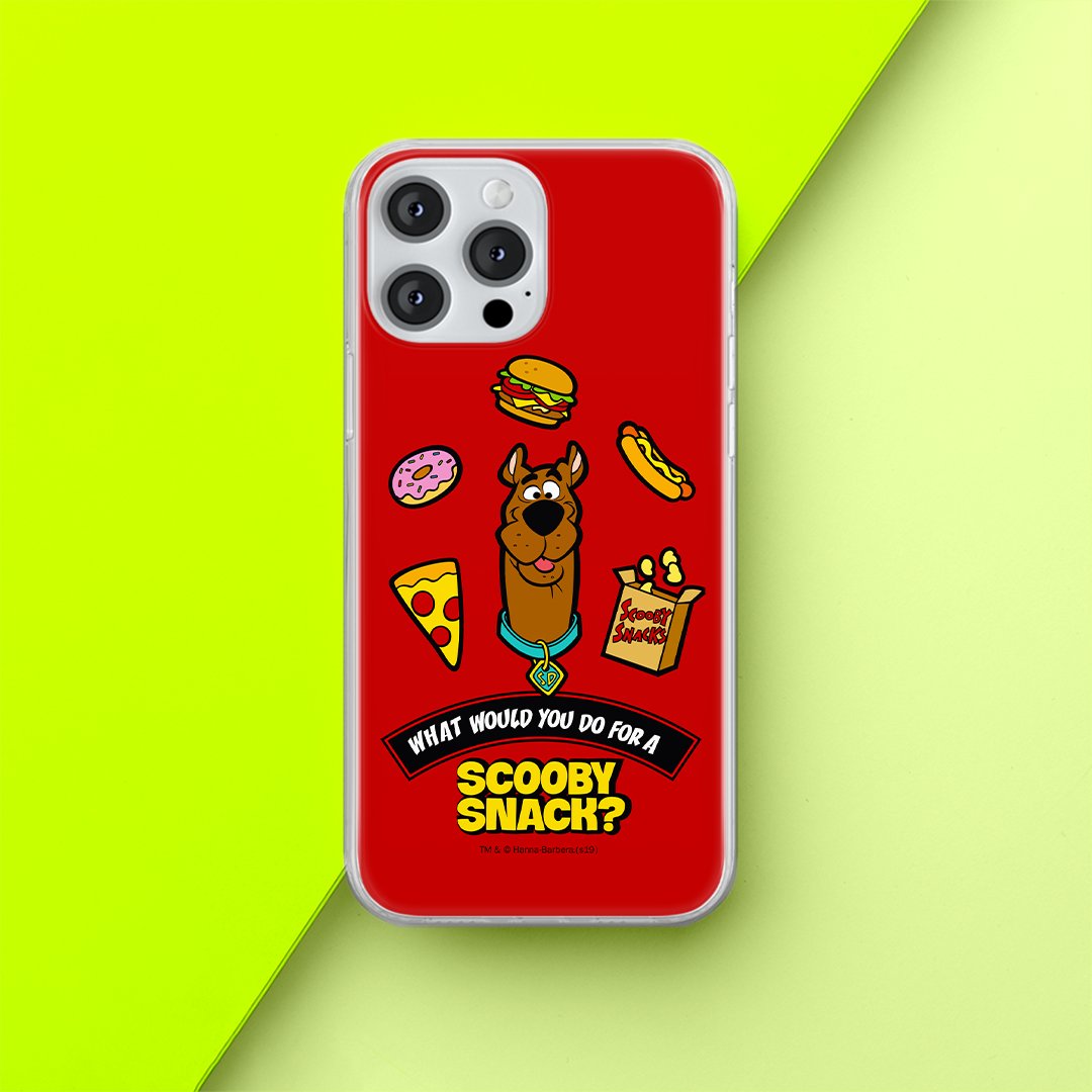 Etui Scooby Doo 010 Scooby Doo Nadruk pełny Czerwony Producent: Samsung, Model: M53 5G