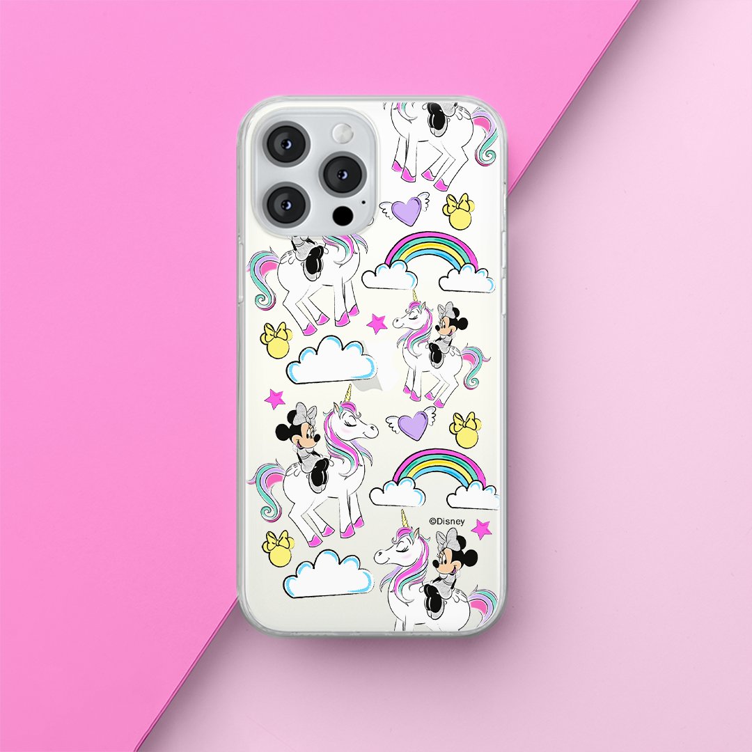 Etui Minnie 037 Disney Nadruk częściowy Przeźroczysty Producent: Samsung, Model: M53 5G