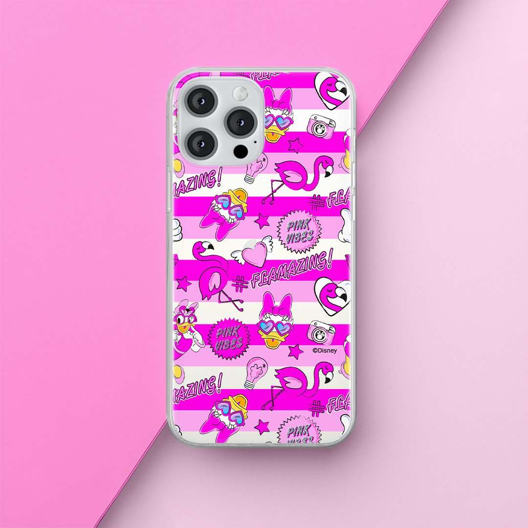 Etui Daisy 006 Disney Nadruk częściowy Przeźroczysty Producent: Samsung, Model: S23 PLUS