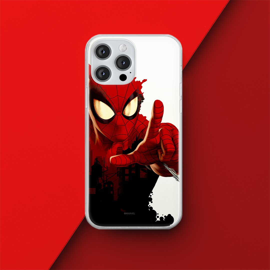 Etui Spider Man 006 Marvel Nadruk częściowy Przeźroczysty Producent: OnePlus, Model: NORD CE 2