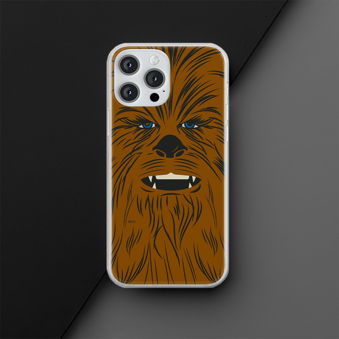 Etui Chewbacca 005 Star Wars Nadruk pełny Brązowy Producent: Samsung, Model: A34 5G