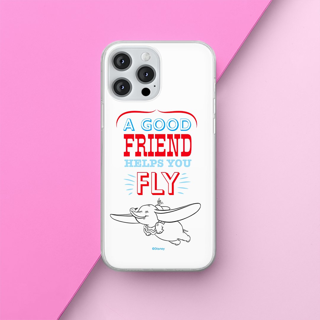 Etui Dumbo 004 Disney Nadruk pełny Biały Producent: OPPO, Model: RENO 7 5G