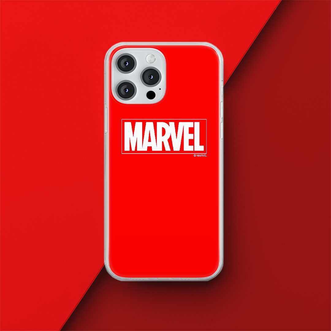 Etui Marvel 002 Marvel Nadruk pełny Czerwony Producent: Samsung, Model: S9 PLUS