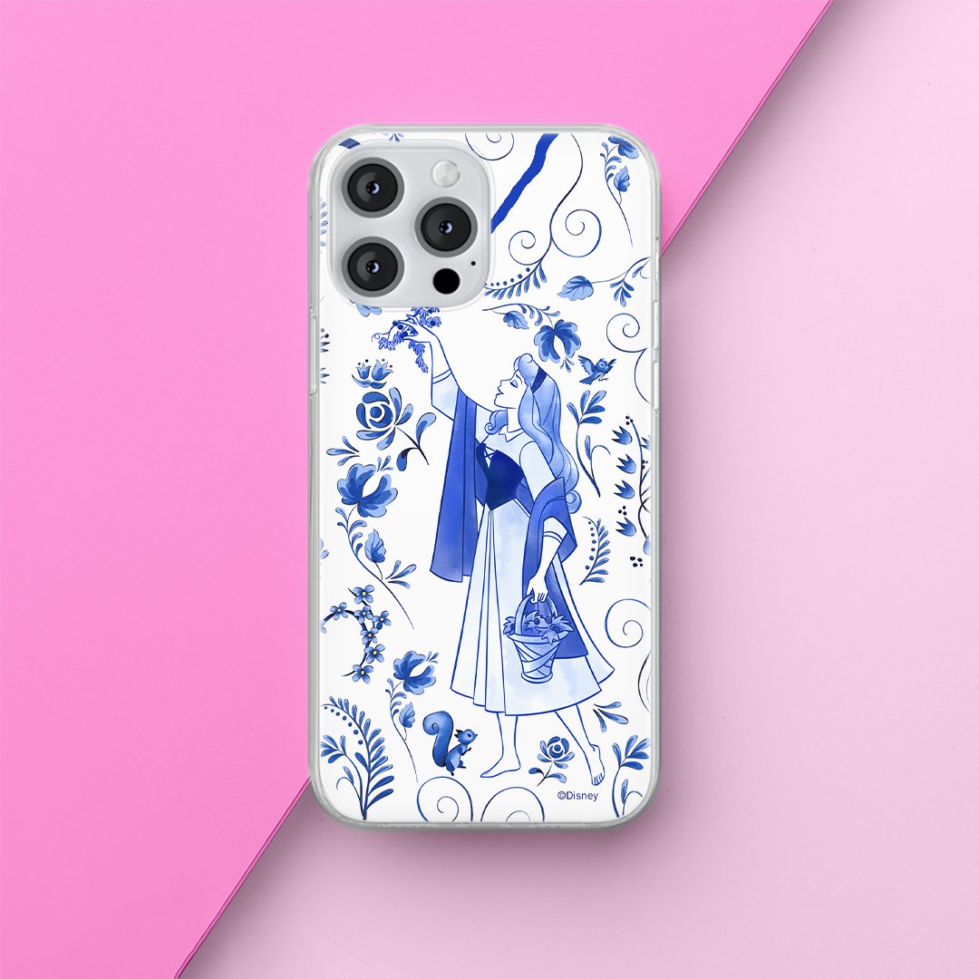 Etui Aurora 003 Disney Nadruk pełny Biały Producent: Xiaomi, Model: REDMI 12C/ REDMI 11A