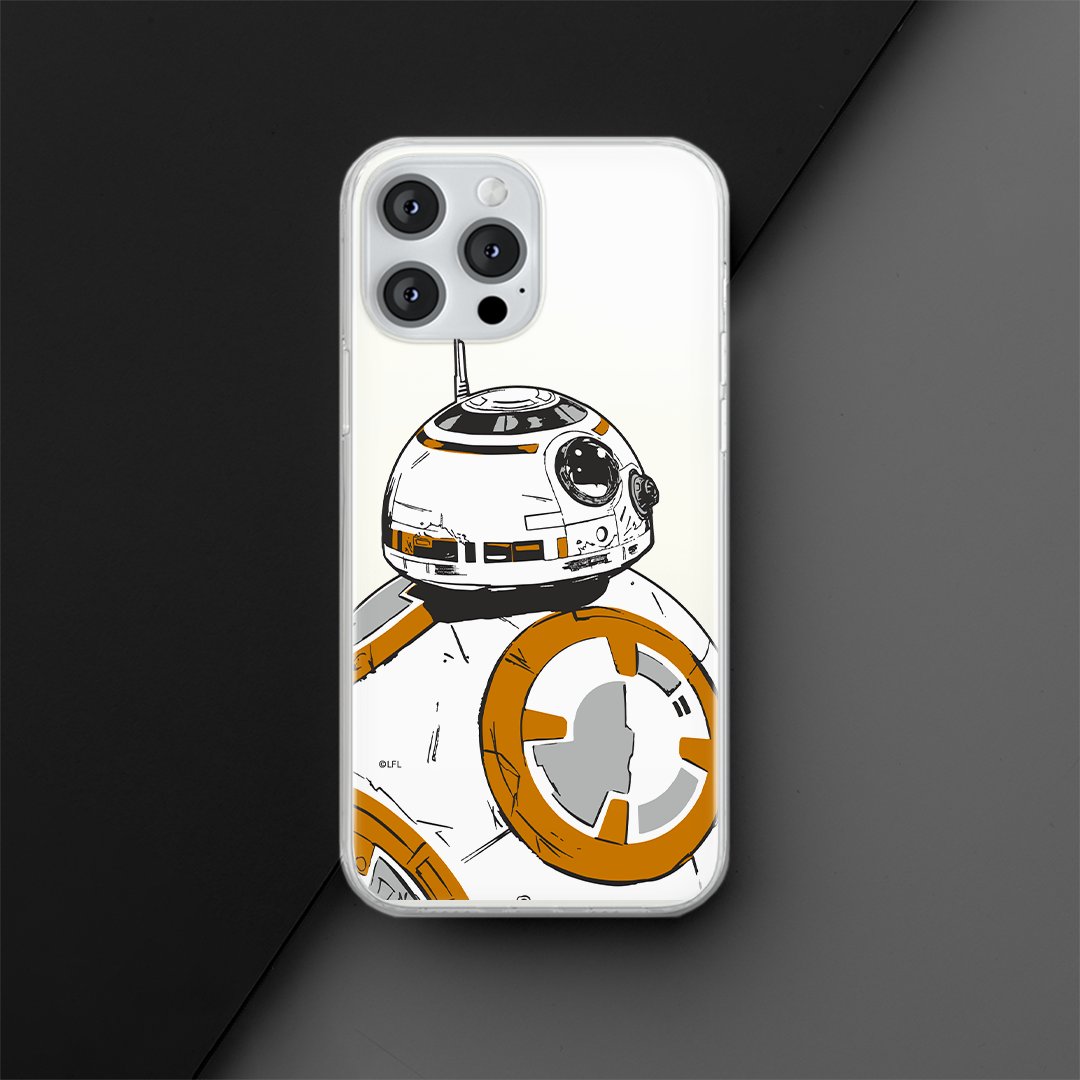 Etui BB 8 009 Star Wars Nadruk częściowy Przeźroczysty Producent: Xiaomi, Model: REDMI 12C/ REDMI 11A