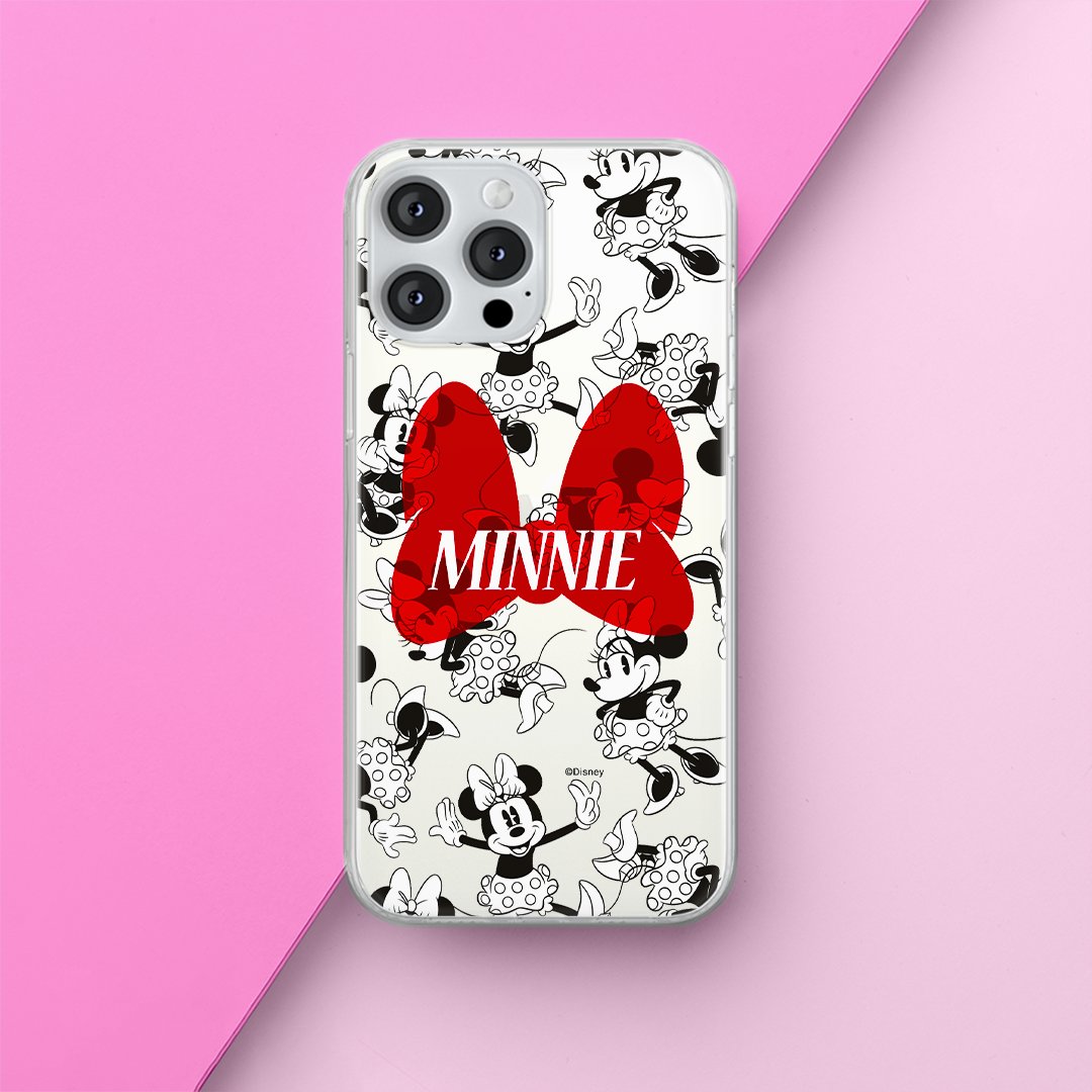 Etui Minnie 048 Disney Nadruk częściowy Przeźroczysty Producent: Xiaomi, Model: MI 11i/ REDMI K40/K40 PRO/POCO F3/ F3 PRO
