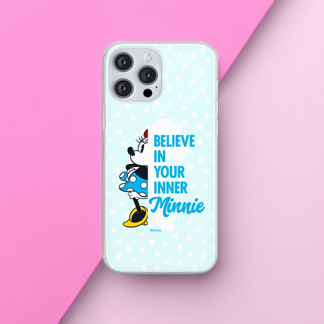 Etui Minnie 047 Disney Nadruk pełny Niebieski Producent: Xiaomi, Model: MI 11i/ REDMI K40/K40 PRO/POCO F3/ F3 PRO